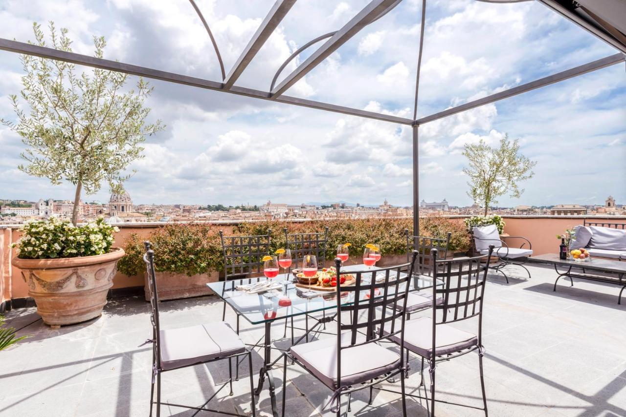 The Best Rent - Spacious Apartment With Terraces With Panoramic View Of Róma Kültér fotó
