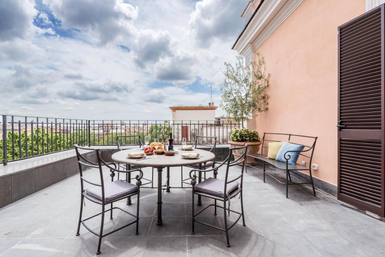 The Best Rent - Spacious Apartment With Terraces With Panoramic View Of Róma Kültér fotó