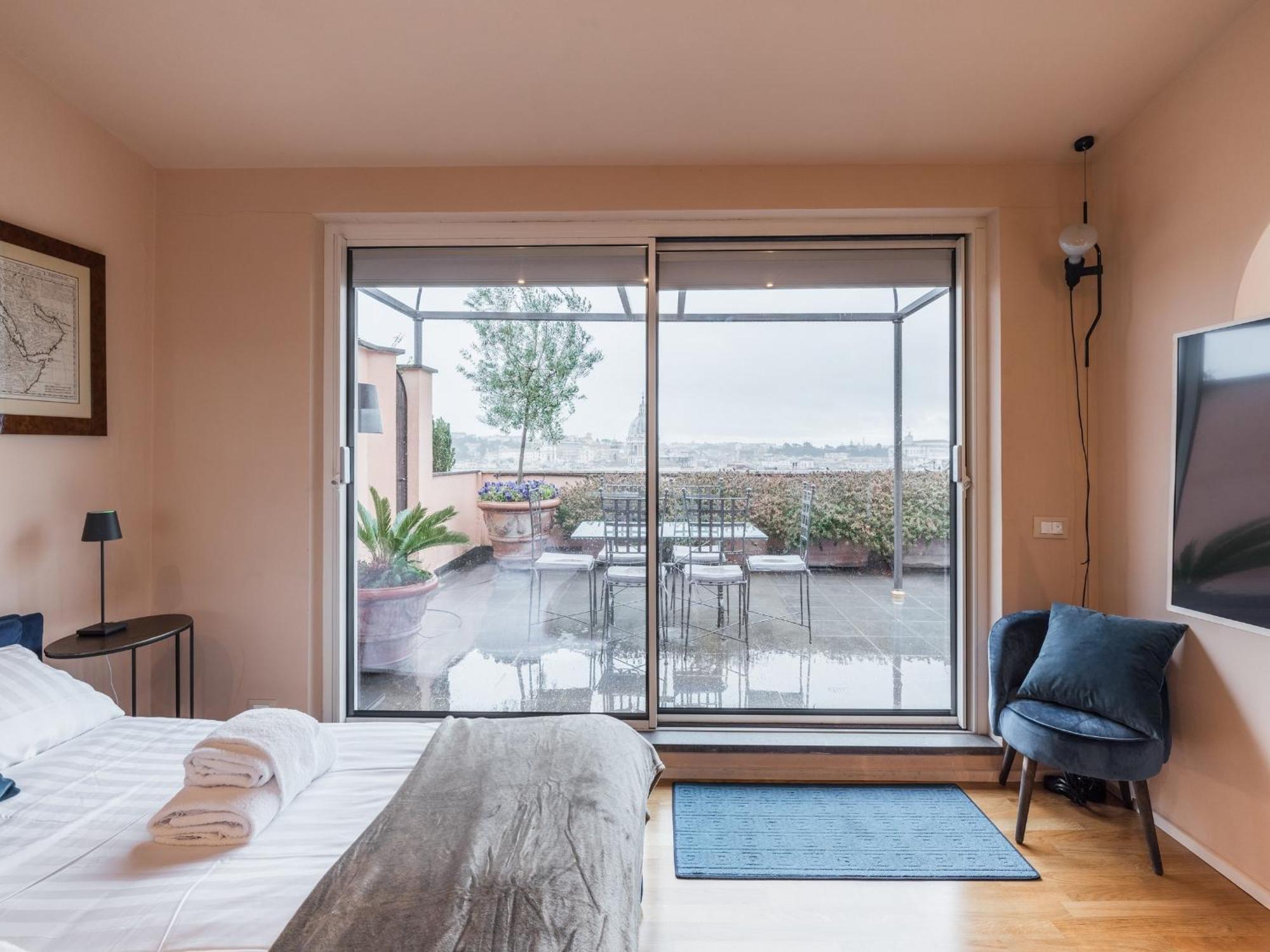 The Best Rent - Spacious Apartment With Terraces With Panoramic View Of Róma Kültér fotó