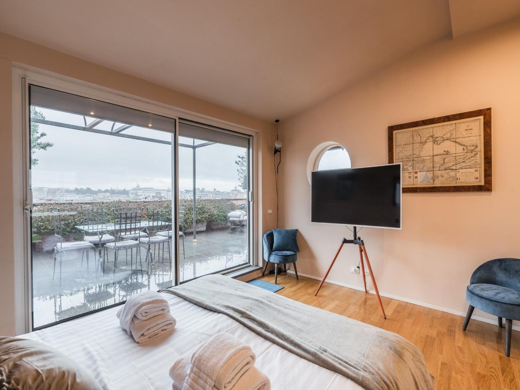The Best Rent - Spacious Apartment With Terraces With Panoramic View Of Róma Kültér fotó